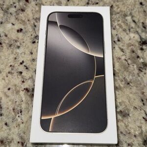 Apple IPhone 16 Pro Retail Box Only ( No Inside Contents)